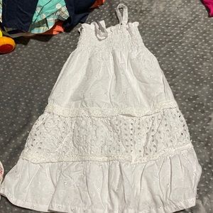 Picapino 2t boutique white sun dress